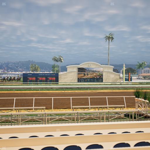 Del Mar Thoroughbred Club - Section Stretch Run Box 4 D Lvl 1 Seat View