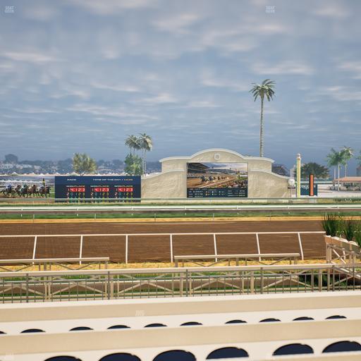 Del Mar Thoroughbred Club - Section Stretch Run Box 4 D Lvl 1 Seat View