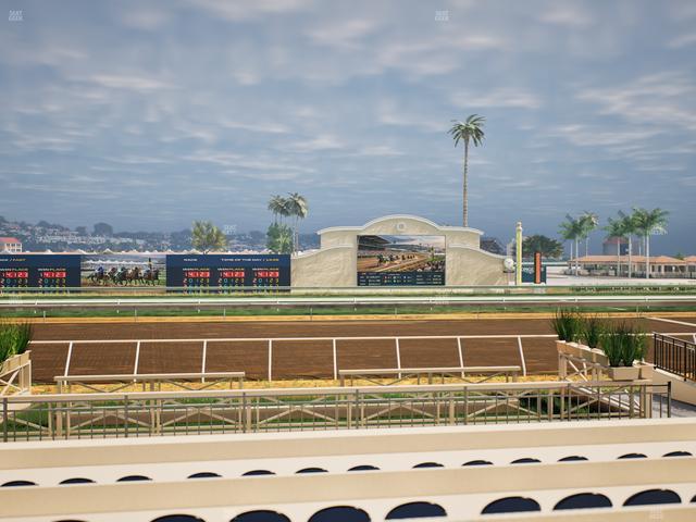 Del Mar Thoroughbred Club - Section Stretch Run Box 4 D Lvl 1 Seat View
