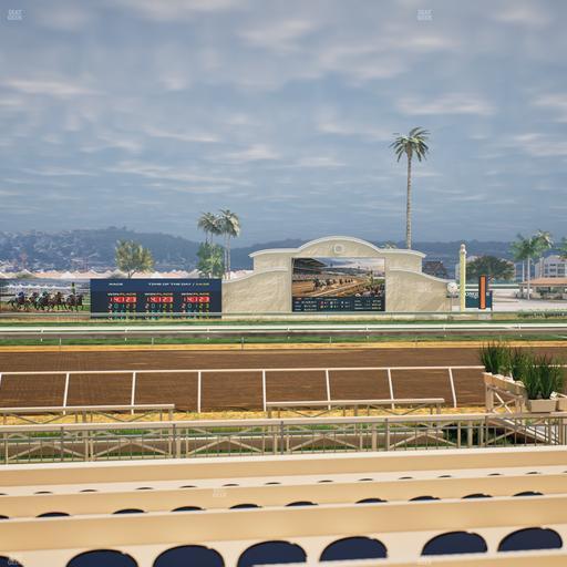 Del Mar Thoroughbred Club - Section Stretch Run Box 4 E Lvl 1 Seat View