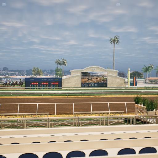 Del Mar Thoroughbred Club - Section Stretch Run Box 4 E Lvl 1 Seat View