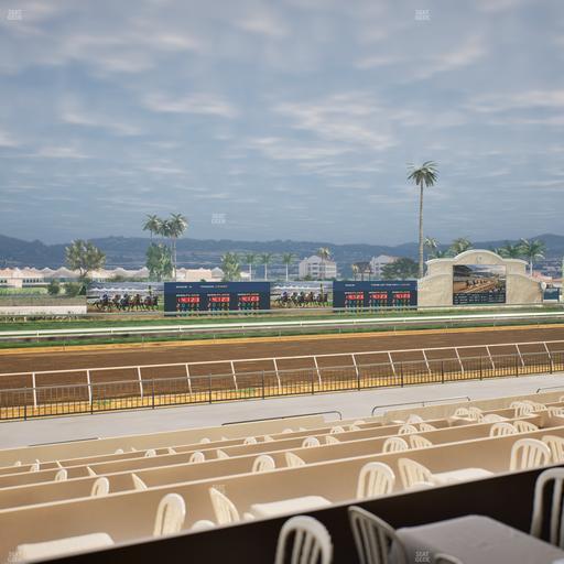Del Mar Thoroughbred Club - Section Stretch Run Box 40 A Lvl 2 Seat View