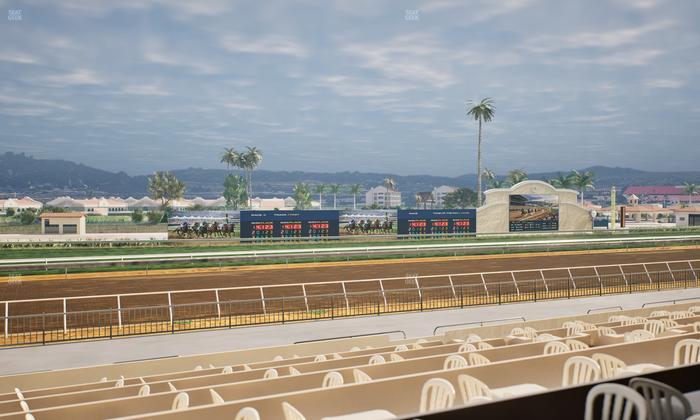 Del Mar Thoroughbred Club - Section Stretch Run Box 40 A Lvl 2 Seat View