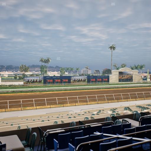 Del Mar Thoroughbred Club - Section Stretch Run Box 40 C Lvl 2 Seat View