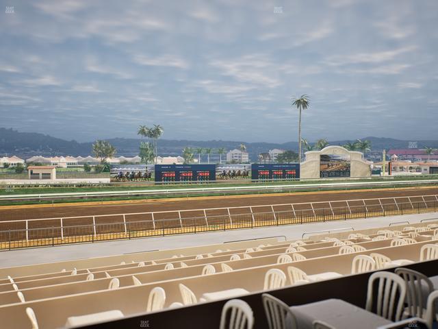 Del Mar Thoroughbred Club - Section Stretch Run Box 41 A Lvl 2 Seat View