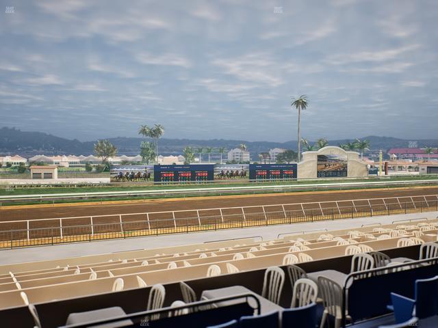 Del Mar Thoroughbred Club - Section Stretch Run Box 41 B Lvl 2 Seat View