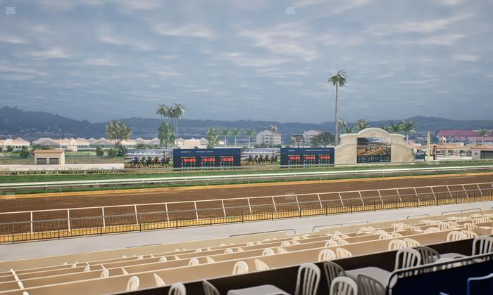 Del Mar Thoroughbred Club - Section Stretch Run Box 41 B Lvl 2 Seat View