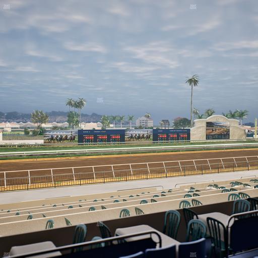 Del Mar Thoroughbred Club - Section Stretch Run Box 41 B Lvl 2 Seat View