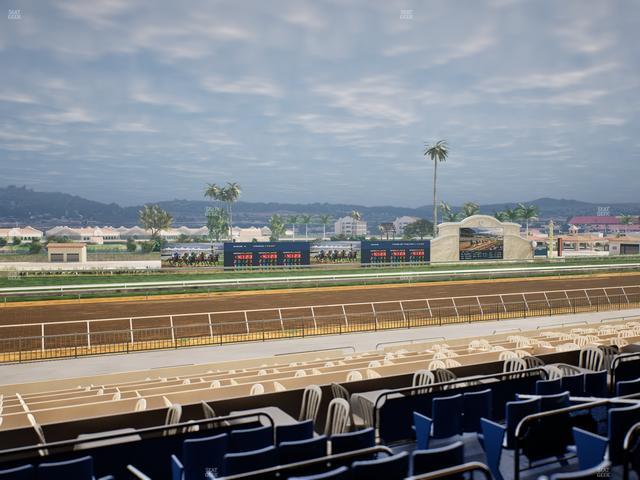 Del Mar Thoroughbred Club - Section Stretch Run Box 41 C Lvl 2 Seat View