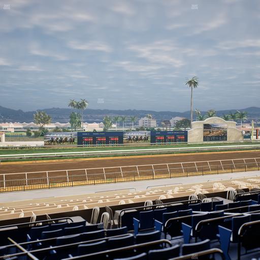 Del Mar Thoroughbred Club - Section Stretch Run Box 41 E Lvl 2 Seat View