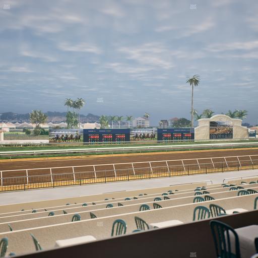 Del Mar Thoroughbred Club - Section Stretch Run Box 42 A Lvl 2 Seat View
