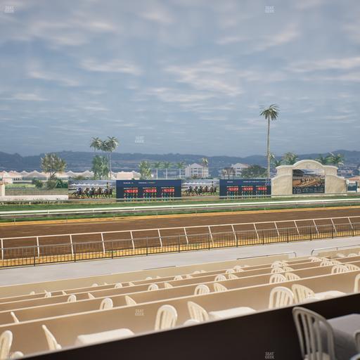 Del Mar Thoroughbred Club - Section Stretch Run Box 42 A Lvl 2 Seat View