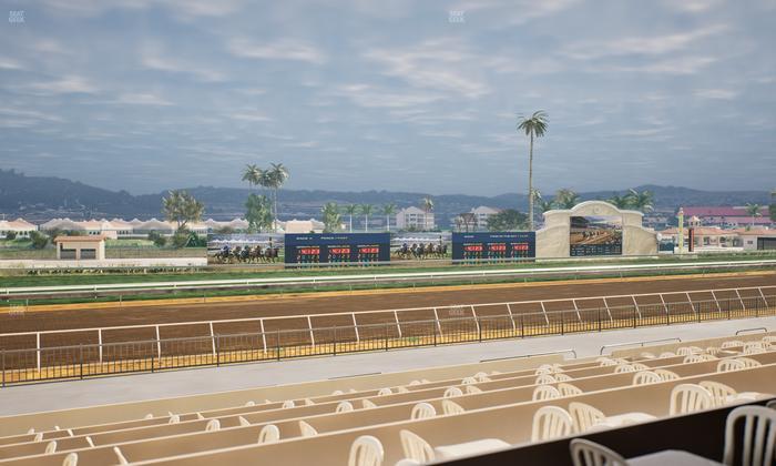 Del Mar Thoroughbred Club - Section Stretch Run Box 42 A Lvl 2 Seat View