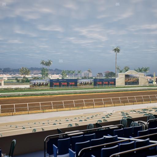 Del Mar Thoroughbred Club - Section Stretch Run Box 42 C Lvl 2 Seat View