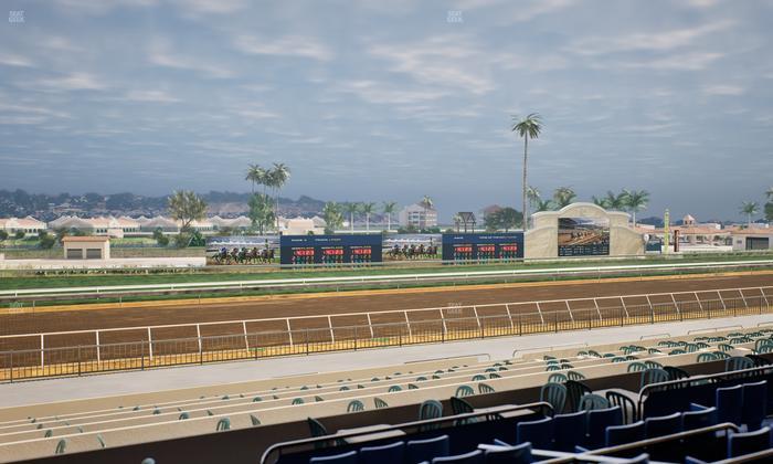 Del Mar Thoroughbred Club - Section Stretch Run Box 42 C Lvl 2 Seat View