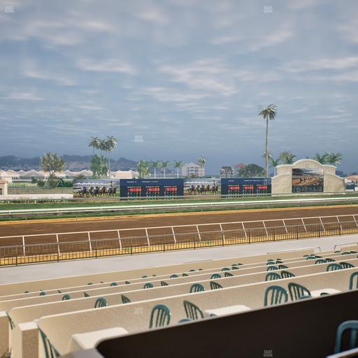 Del Mar Thoroughbred Club - Section Stretch Run Box 43 A Lvl 2 Seat View