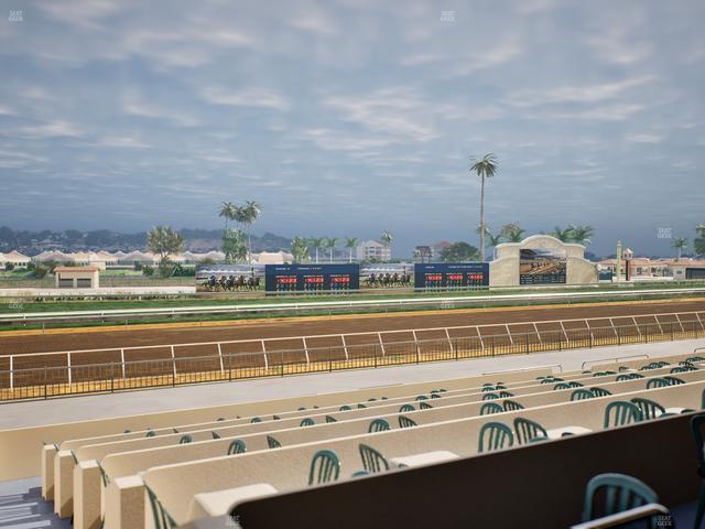 Del Mar Thoroughbred Club - Section Stretch Run Box 43 A Lvl 2 Seat View