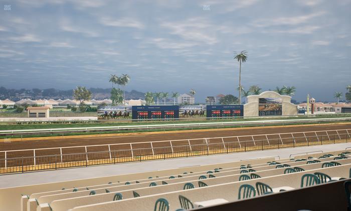 Del Mar Thoroughbred Club - Section Stretch Run Box 43 A Lvl 2 Seat View