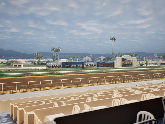 Del Mar Thoroughbred Club - Section Stretch Run Box 43 A Lvl 2 Seat View