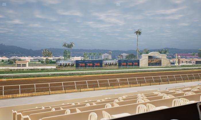 Del Mar Thoroughbred Club - Section Stretch Run Box 43 A Lvl 2 Seat View