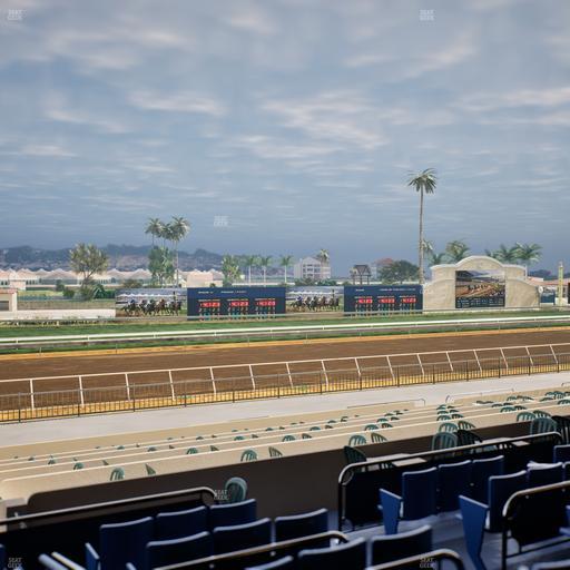 Del Mar Thoroughbred Club - Section Stretch Run Box 43 C Lvl 2 Seat View