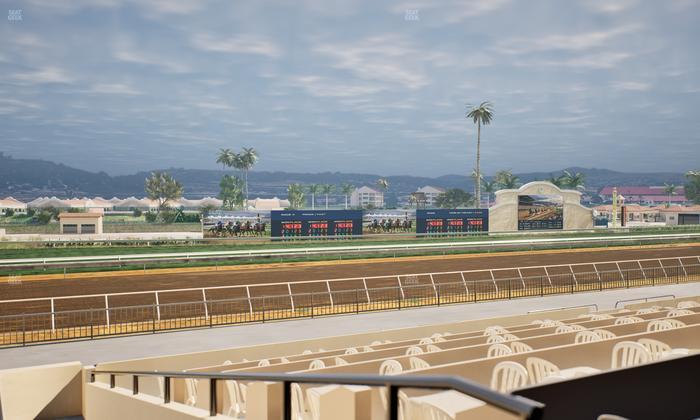 Del Mar Thoroughbred Club - Section Stretch Run Box 44 A Lvl 2 Seat View