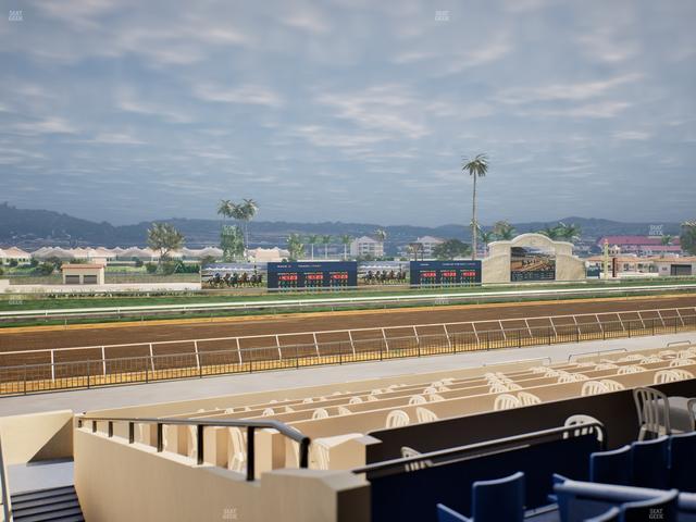 Del Mar Thoroughbred Club - Section Stretch Run Box 44 B Lvl 2 Seat View