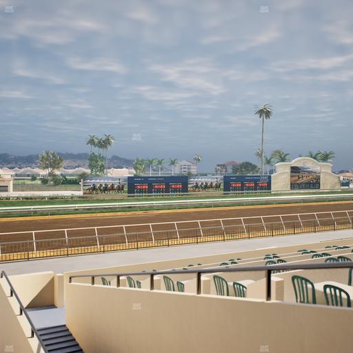 Del Mar Thoroughbred Club - Section Stretch Run Box 45 A Lvl 2 Seat View