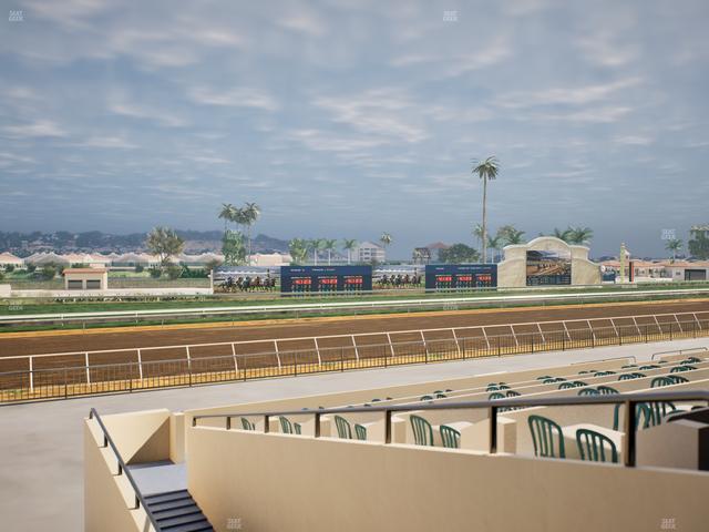 Del Mar Thoroughbred Club - Section Stretch Run Box 45 A Lvl 2 Seat View