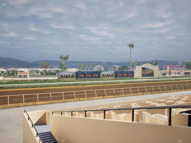 Del Mar Thoroughbred Club - Section Stretch Run Box 45 A Lvl 2 Seat View