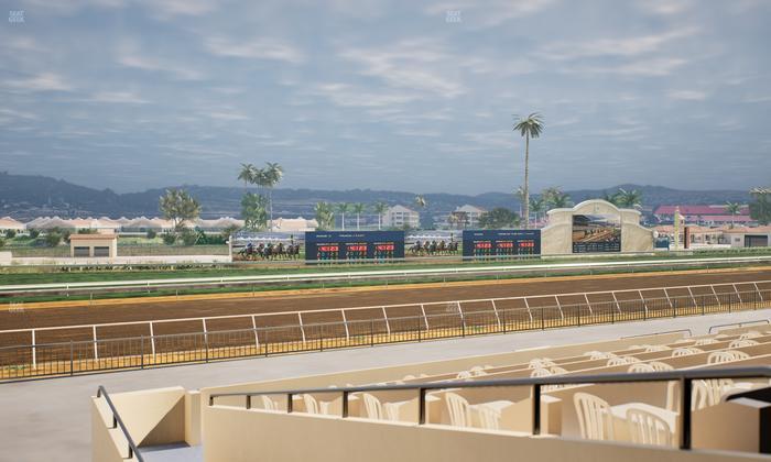 Del Mar Thoroughbred Club - Section Stretch Run Box 45 A Lvl 2 Seat View