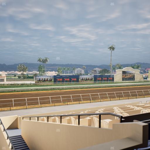 Del Mar Thoroughbred Club - Section Stretch Run Box 45 B Lvl 2 Seat View