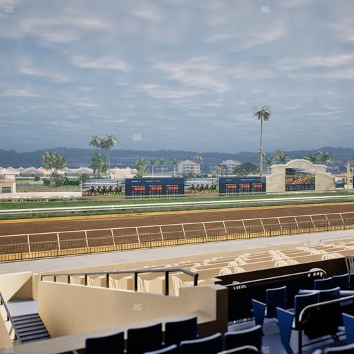 Del Mar Thoroughbred Club - Section Stretch Run Box 45 C Lvl 2 Seat View