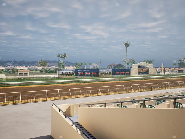 Del Mar Thoroughbred Club - Section Stretch Run Box 46 A Lvl 2 Seat View