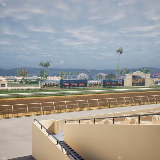 Del Mar Thoroughbred Club - Section Stretch Run Box 46 A Lvl 2 Seat View