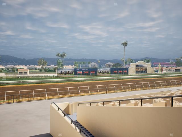 Del Mar Thoroughbred Club - Section Stretch Run Box 46 A Lvl 2 Seat View