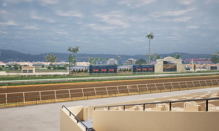 Del Mar Thoroughbred Club - Section Stretch Run Box 46 A Lvl 2 Seat View