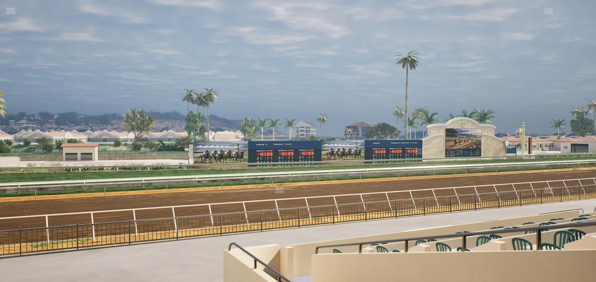 Del Mar Thoroughbred Club - Section Stretch Run Box 47 A Lvl 2 Seat View