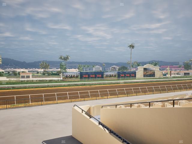 Del Mar Thoroughbred Club - Section Stretch Run Box 47 A Lvl 2 Seat View