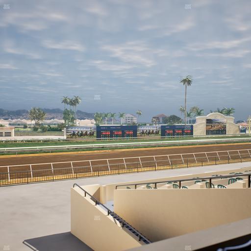 Del Mar Thoroughbred Club - Section Stretch Run Box 47 B Lvl 2 Seat View