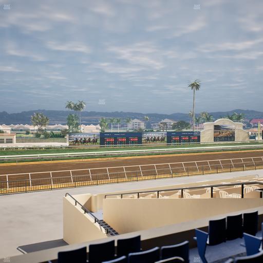 Del Mar Thoroughbred Club - Section Stretch Run Box 47 C Lvl 2 Seat View