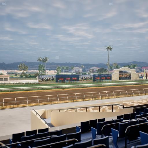 Del Mar Thoroughbred Club - Section Stretch Run Box 47 D Lvl 2 Seat View
