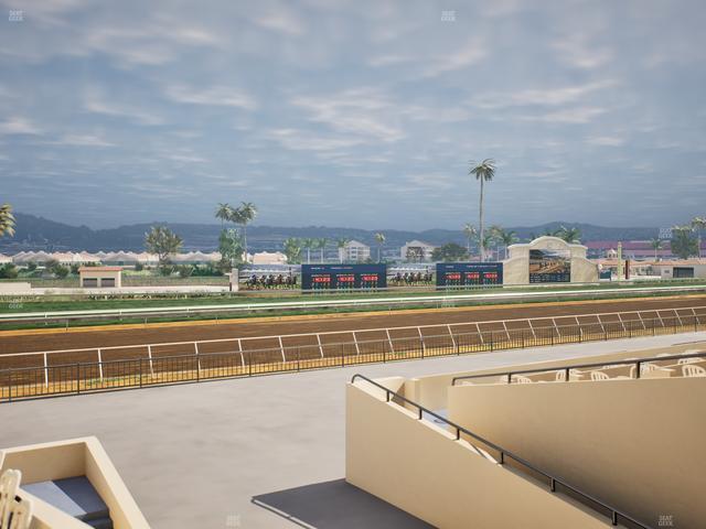 Del Mar Thoroughbred Club - Section Stretch Run Box 48 A Lvl 2 Seat View