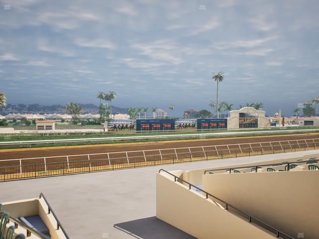 Del Mar Thoroughbred Club - Section Stretch Run Box 48 A Lvl 2 Seat View