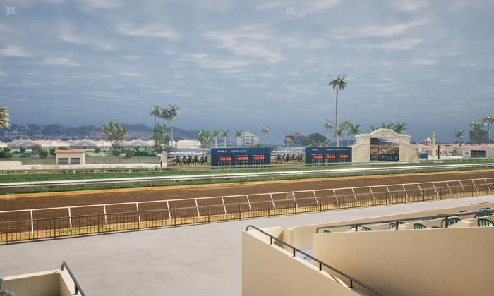 Del Mar Thoroughbred Club - Section Stretch Run Box 48 A Lvl 2 Seat View