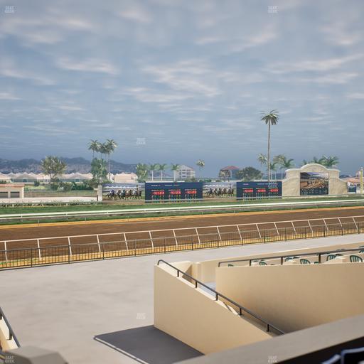 Del Mar Thoroughbred Club - Section Stretch Run Box 48 B Lvl 2 Seat View