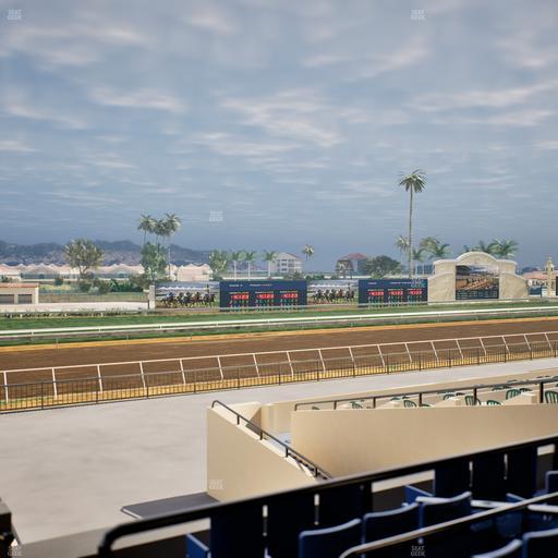 Del Mar Thoroughbred Club - Section Stretch Run Box 48 C Lvl 2 Seat View