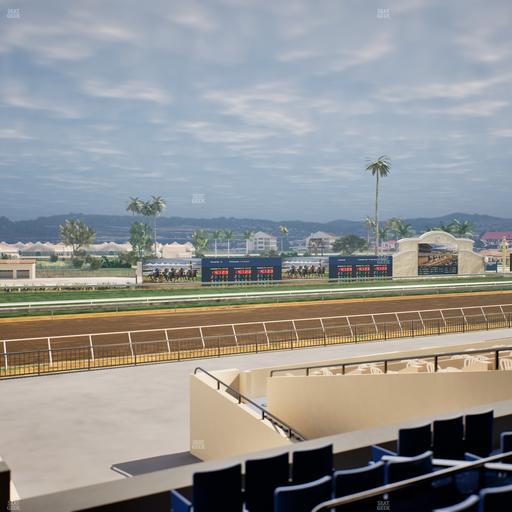 Del Mar Thoroughbred Club - Section Stretch Run Box 48 C Lvl 2 Seat View