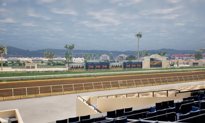 Del Mar Thoroughbred Club - Section Stretch Run Box 48 D Lvl 2 Seat View