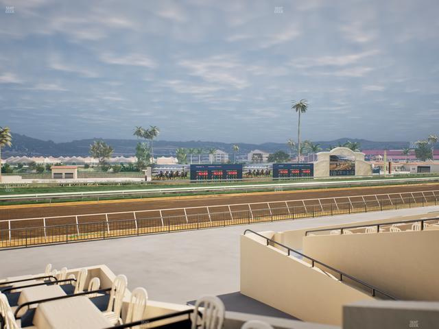 Del Mar Thoroughbred Club - Section Stretch Run Box 49 A Lvl 2 Seat View